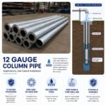 12 guage Coloumn Pipe Price in Pakistan | IC Pipe - Image 3
