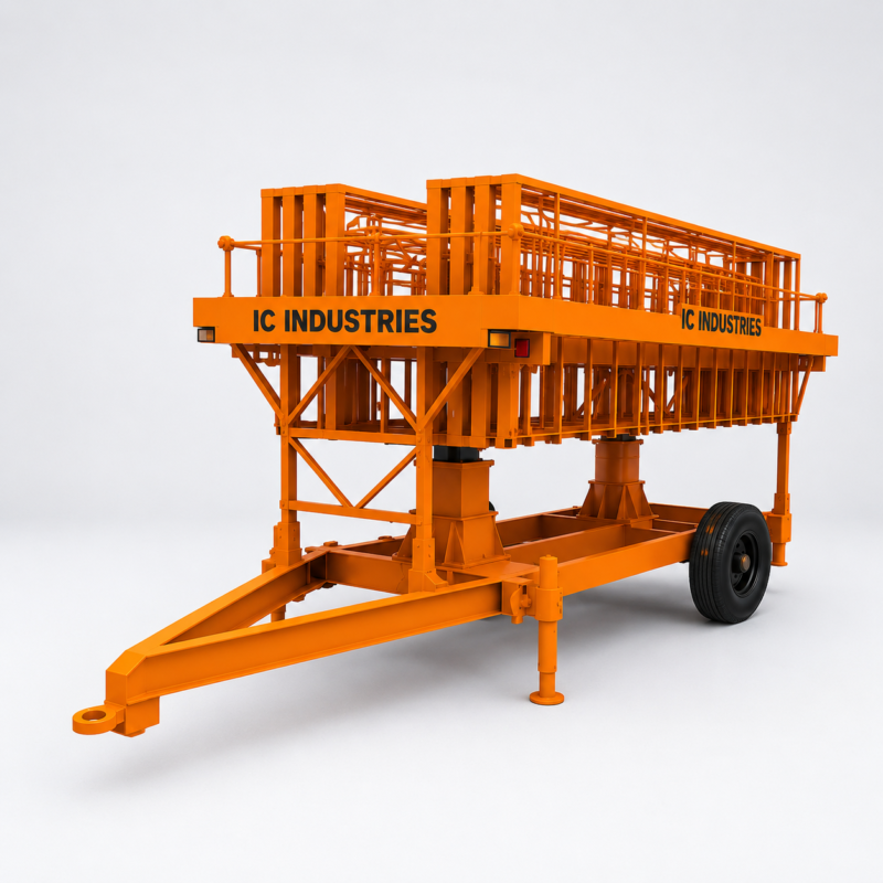 Portable Solar Panel Mounting Trolley | Irshad and Company