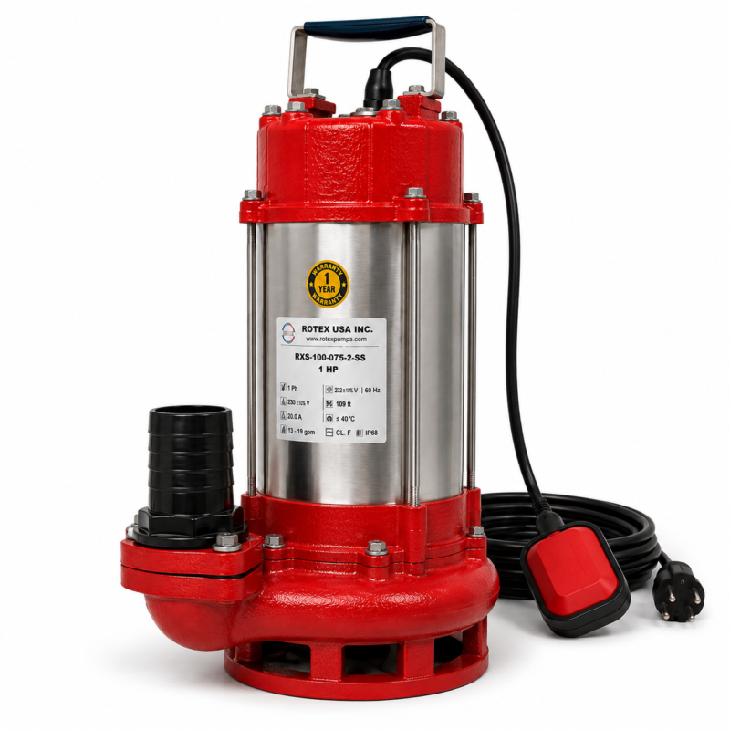 RotexUSA 1 HP Mud Pump Price in Pakistan